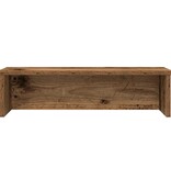 VidaXL Keukenrek stapelbaar 50x15x16 cm bewerkt hout oud houtkleurig
