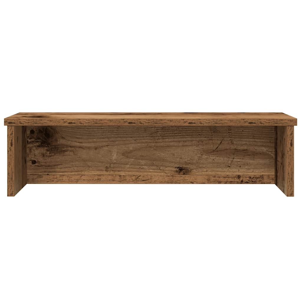 VidaXL Keukenrek stapelbaar 50x15x16 cm bewerkt hout oud houtkleurig