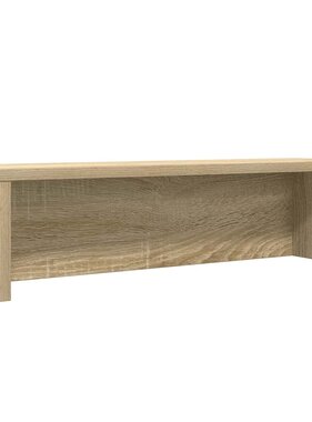 VidaXL Keukenrek stapelbaar 50x15x16 cm bewerkt hout sonoma eikenkleur