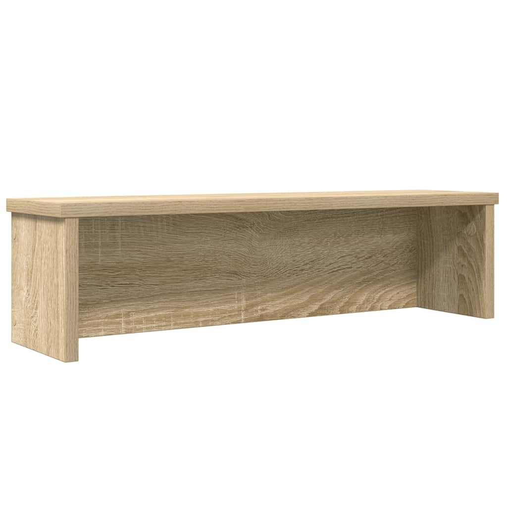 VidaXL Keukenrek stapelbaar 50x15x16 cm bewerkt hout sonoma eikenkleur