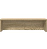 VidaXL Keukenrek stapelbaar 50x15x16 cm bewerkt hout sonoma eikenkleur