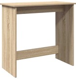 VidaXL Bureau 80x40x75 cm bewerkt hout sonoma eikenkleurig