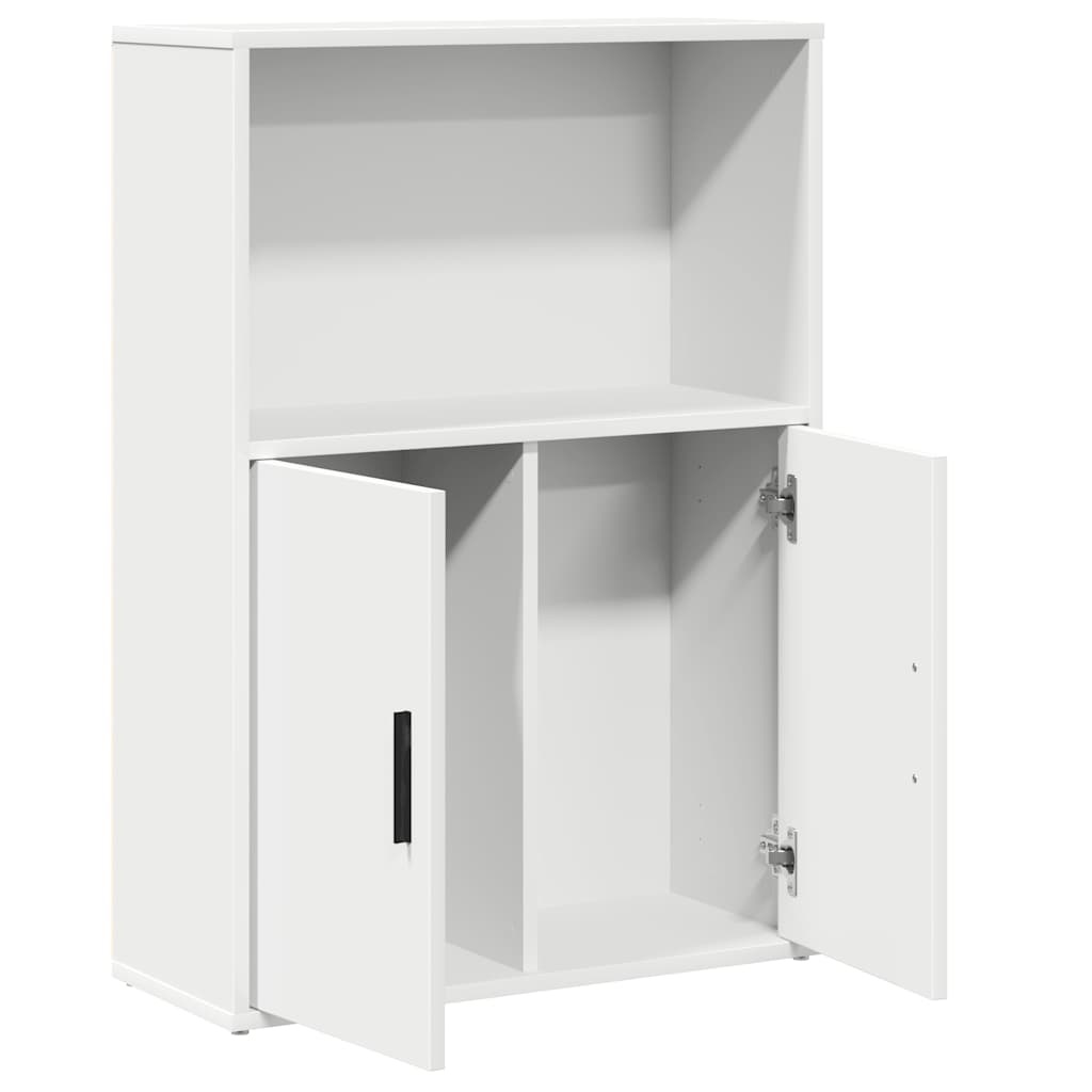VidaXL Boekenkast 60x24x85 cm bewerkt hout wit