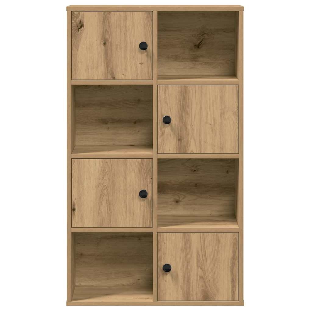 VidaXL Boekenkast 60x24x101,5 cm bewerkt hout artisanaal eikenkleurig