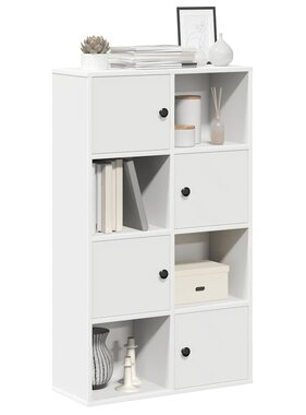 VidaXL Boekenkast 60x24x101,5 cm bewerkt hout wit