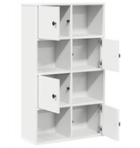 VidaXL Boekenkast 60x24x101,5 cm bewerkt hout wit