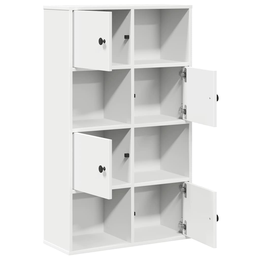 VidaXL Boekenkast 60x24x101,5 cm bewerkt hout wit