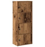 VidaXL Boekenkast 40x24x102 cm bewerkt hout oud houtkleurig