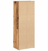VidaXL Boekenkast 40x24x102 cm bewerkt hout oud houtkleurig