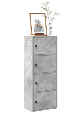 VidaXL Boekenkast 40x24x102 cm bewerkt hout betongrijs