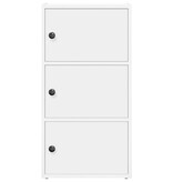 VidaXL Boekenkast 40x24x77 cm bewerkt hout wit