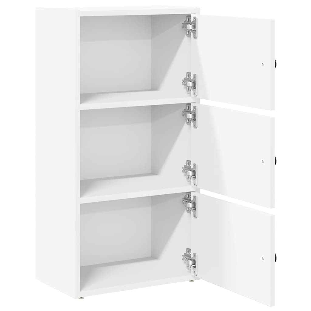VidaXL Boekenkast 40x24x77 cm bewerkt hout wit