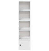 VidaXL Boekenkast 31x24x127 cm bewerkt hout wit