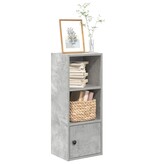 VidaXL Boekenkast 31x24x77 cm bewerkt hout betongrijs