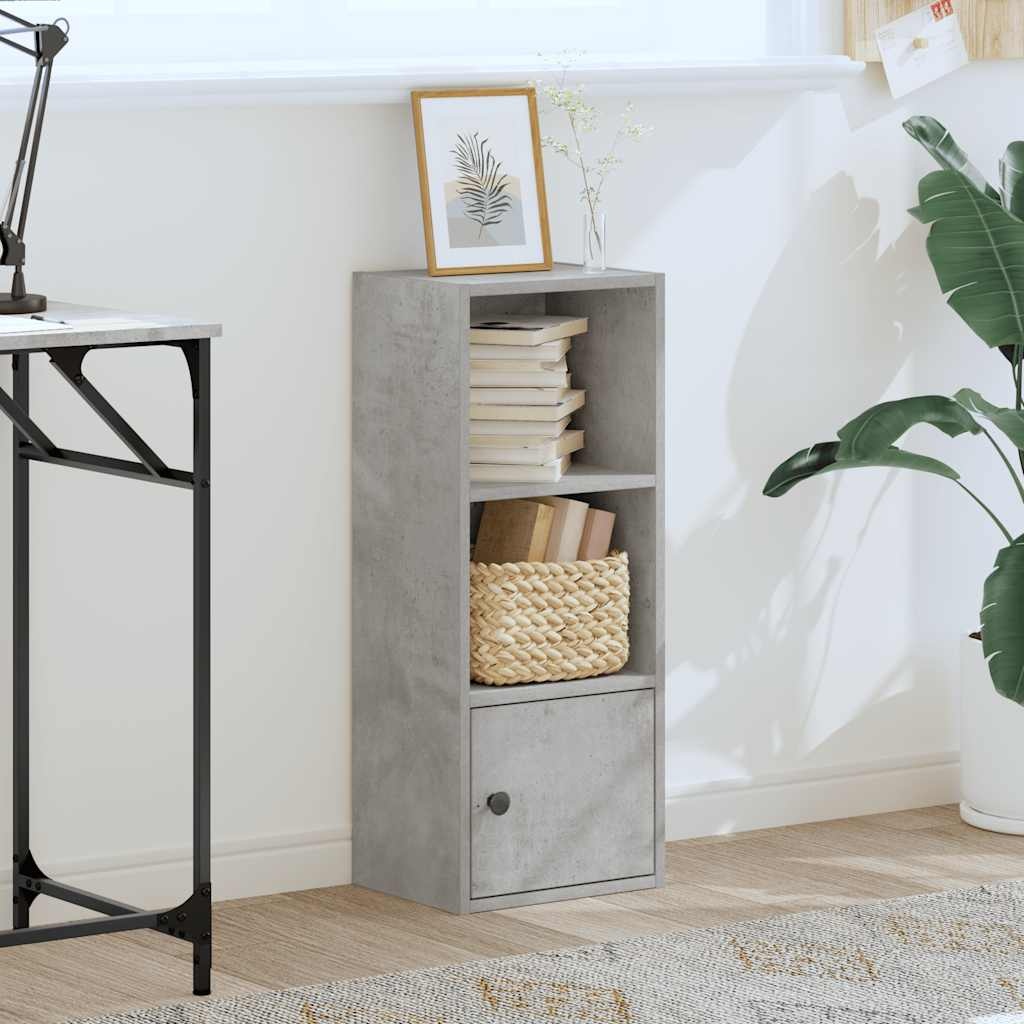 VidaXL Boekenkast 31x24x77 cm bewerkt hout betongrijs