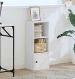 VidaXL Boekenkast 31x24x77 cm bewerkt hout wit