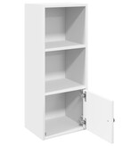 VidaXL Boekenkast 31x24x77 cm bewerkt hout wit