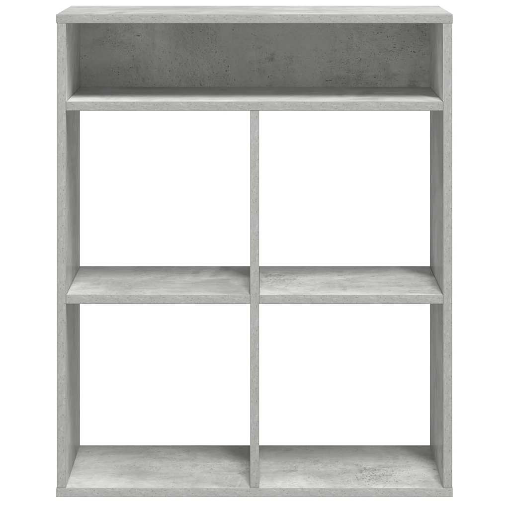 VidaXL Boekenkast 66x31x80 cm bewerkt hout betongrijs