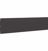 VidaXL Gazonranden 10 st 25x103 cm koudgewalst staal zwart