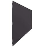 VidaXL Gazonranden 10 st 25x103 cm koudgewalst staal zwart