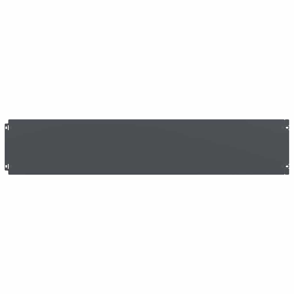 VidaXL Gazonranden 10 st 20x103 cm koudgewalst staal antraciet