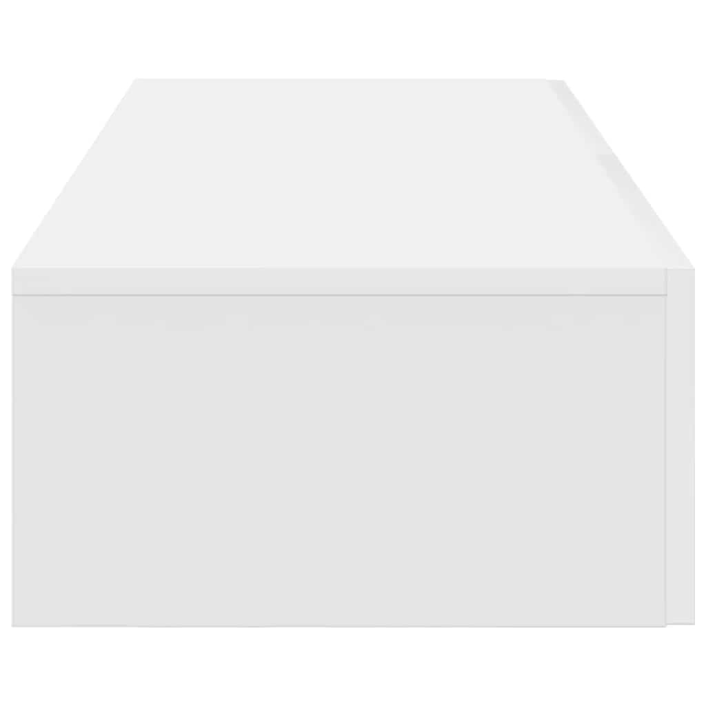 VidaXL Wandschap met lades 100x36x19 cm bewerkt hout wit