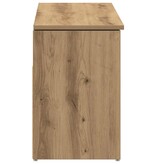 VidaXL Schoenenbank 102x30,5x45 cm bewerkt hout artisanaal eikenkleur