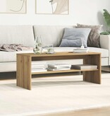 VidaXL Tv-meubel 100x40x40 cm bewerkt hout artisanaal eikenkleurig