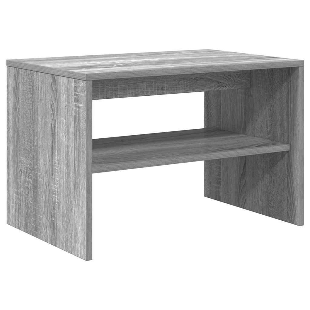 VidaXL Tv-meubel 60x40x40 cm bewerkt hout grijs sonoma eikenkleurig