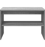 VidaXL Tv-meubel 60x40x40 cm bewerkt hout grijs sonoma eikenkleurig
