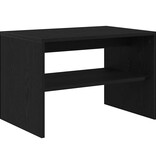 VidaXL Tv-meubel 60x40x40 cm spaanplaat zwart eikenkleurig