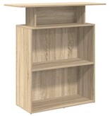 VidaXL Receptiebalie 100x40x104 cm bewerkt hout sonoma eikenkleurig