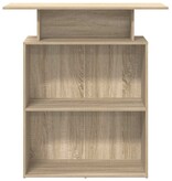 VidaXL Receptiebalie 100x40x104 cm bewerkt hout sonoma eikenkleurig