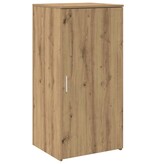 VidaXL Opbergkast 50x45x103,5 cm bewerkt hout artisanaal eikenkleur