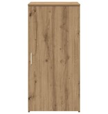 VidaXL Opbergkast 50x45x103,5 cm bewerkt hout artisanaal eikenkleur