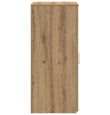 VidaXL Opbergkast 50x45x103,5 cm bewerkt hout artisanaal eikenkleur