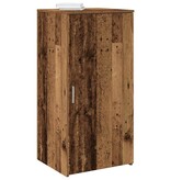 VidaXL Opbergkast 50x45x103,5 cm bewerkt hout oud houtkleurig