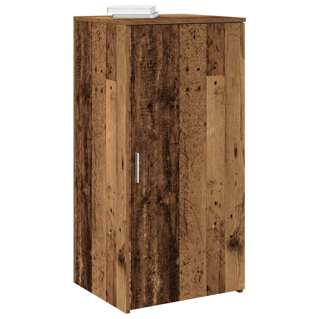 VidaXL Opbergkast 50x45x103,5 cm bewerkt hout oud houtkleurig