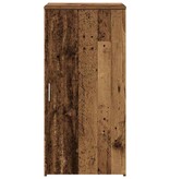 VidaXL Opbergkast 50x45x103,5 cm bewerkt hout oud houtkleurig