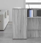 VidaXL Opbergkast 50x45x103,5 cm bewerkt hout grijs sonoma eikenkleur