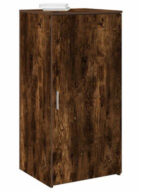 VidaXL Opbergkast 50x45x103,5 cm bewerkt hout gerookt eikenkleur
