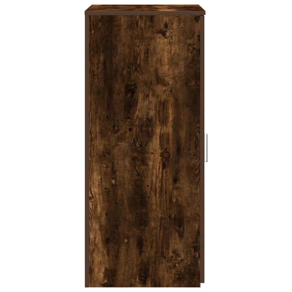VidaXL Opbergkast 50x45x103,5 cm bewerkt hout gerookt eikenkleur