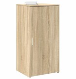 VidaXL Opbergkast 50x45x103,5 cm bewerkt hout sonoma eikenkleurig
