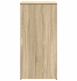 VidaXL Opbergkast 50x45x103,5 cm bewerkt hout sonoma eikenkleurig