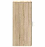 VidaXL Opbergkast 50x45x103,5 cm bewerkt hout sonoma eikenkleurig