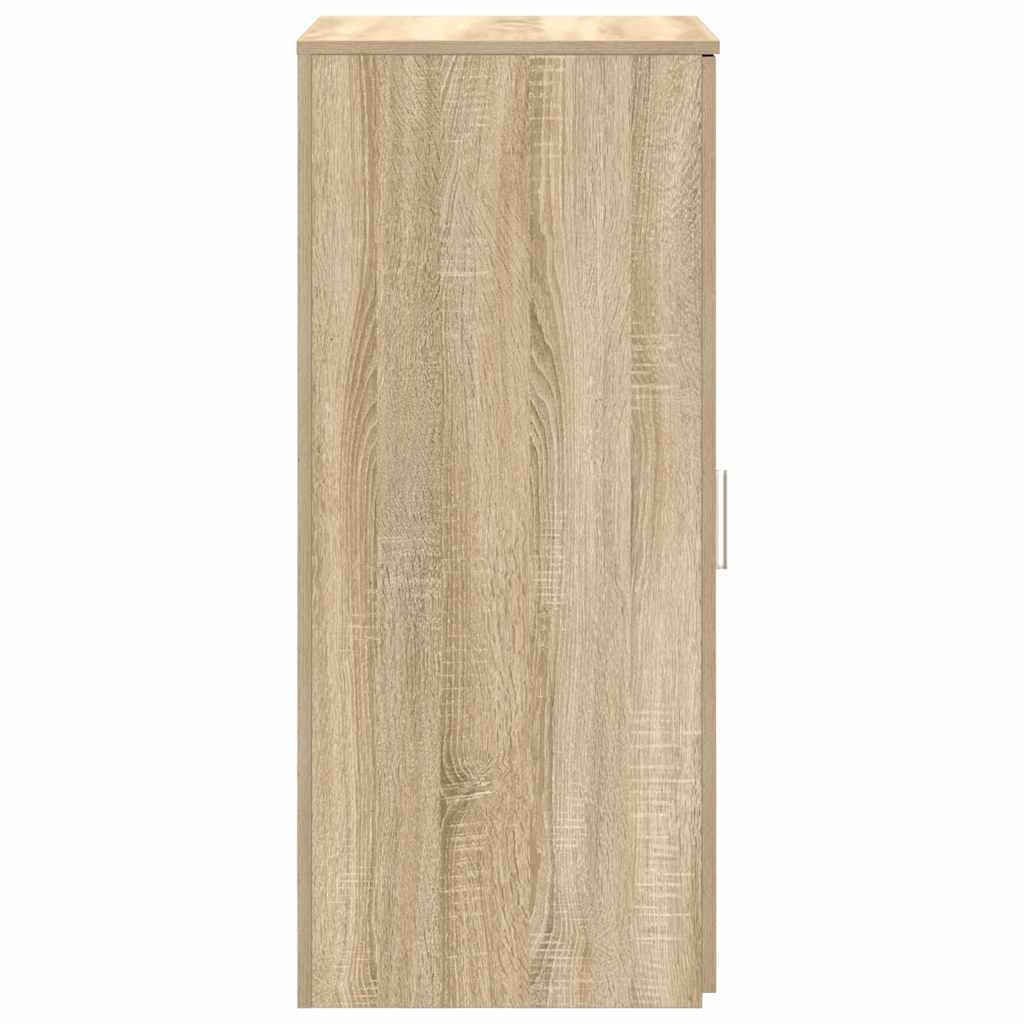 VidaXL Opbergkast 50x45x103,5 cm bewerkt hout sonoma eikenkleurig