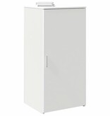 VidaXL Opbergkast 50x45x103,5 cm bewerkt hout wit