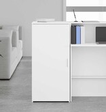 VidaXL Opbergkast 50x45x103,5 cm bewerkt hout wit