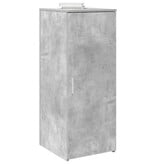VidaXL Opbergkast 40x45x103,5 cm bewerkt hout betongrijs