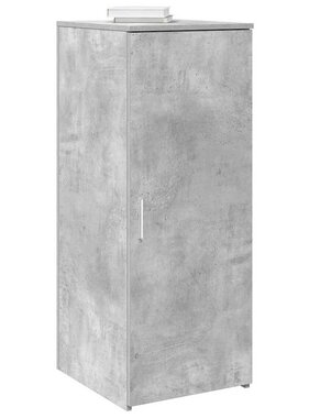 VidaXL Opbergkast 40x45x103,5 cm bewerkt hout betongrijs